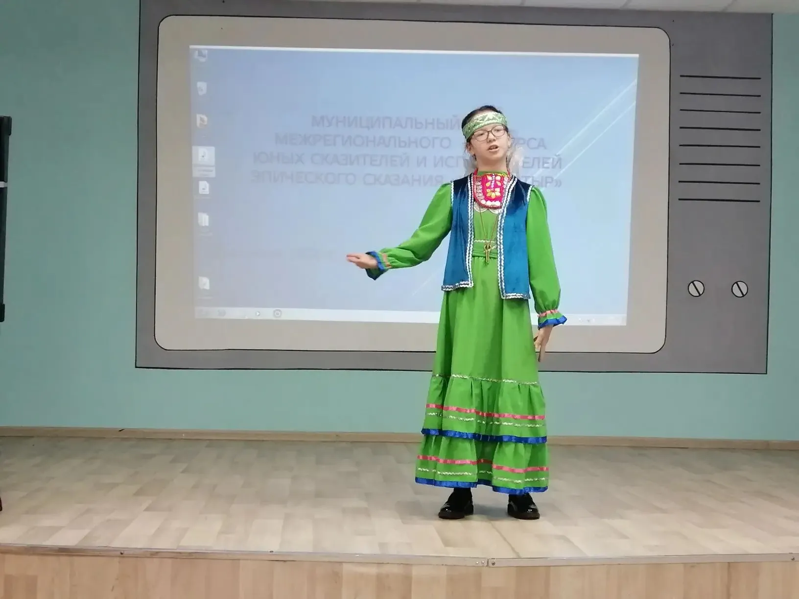 “Урал батыр” эпосын яттан һөйләүселәр конкурсының муниципаль этабы үтте