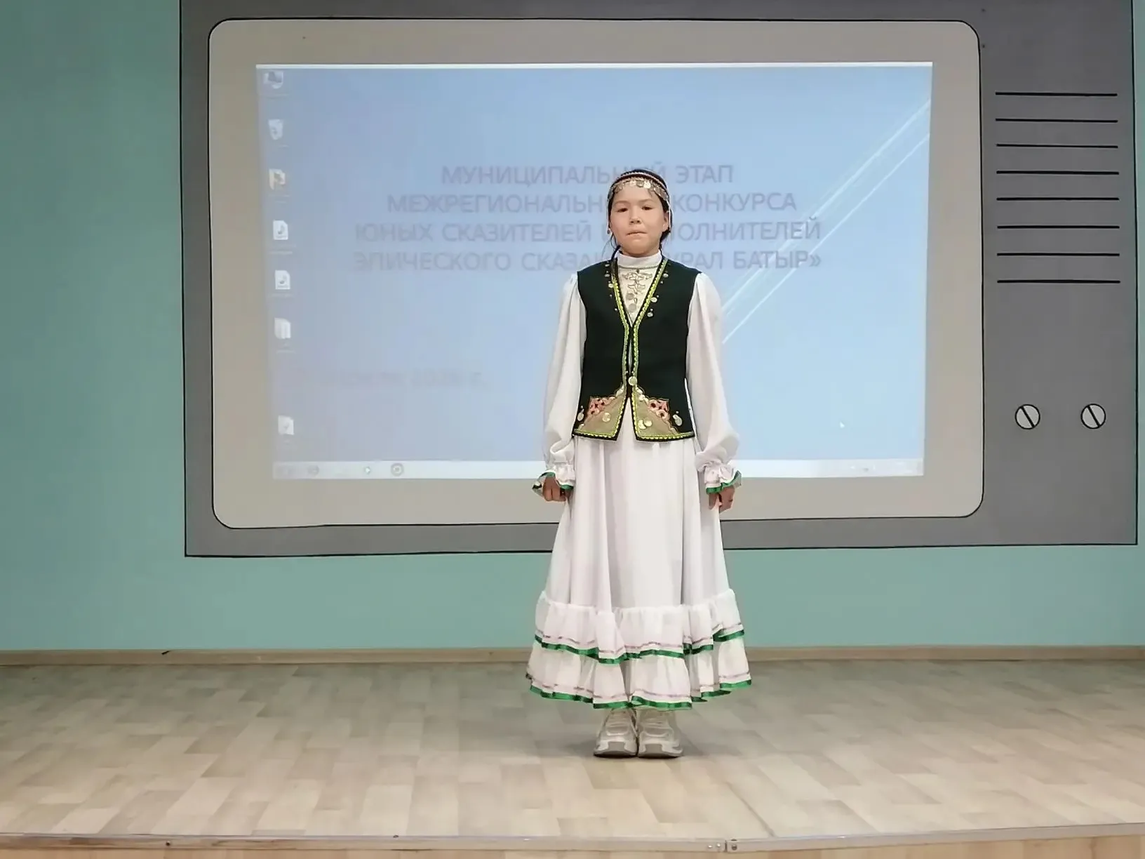 “Урал батыр” эпосын яттан һөйләүселәр конкурсының муниципаль этабы үтте