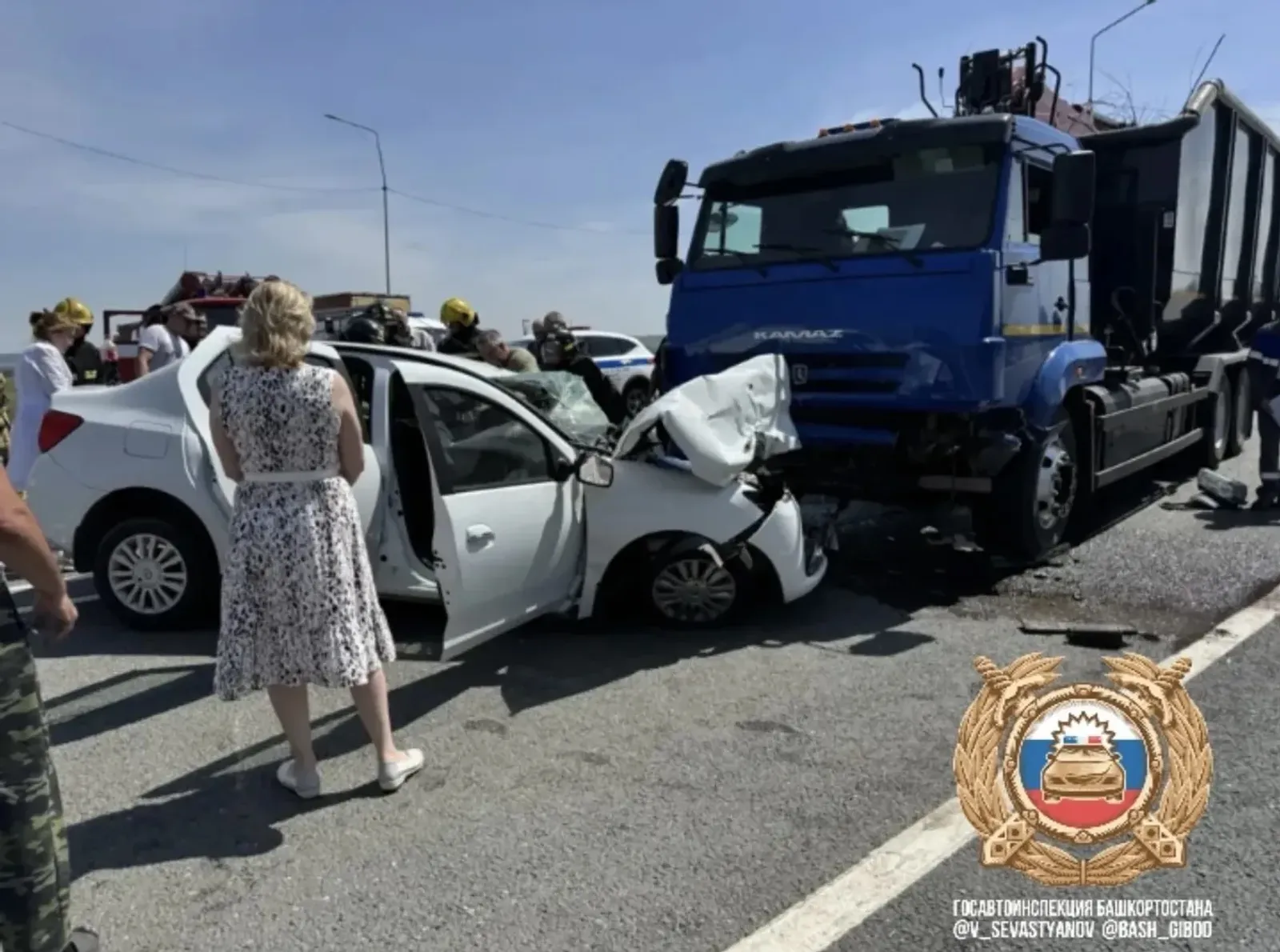 В ДТП с «КамАЗом» погиб мужчина