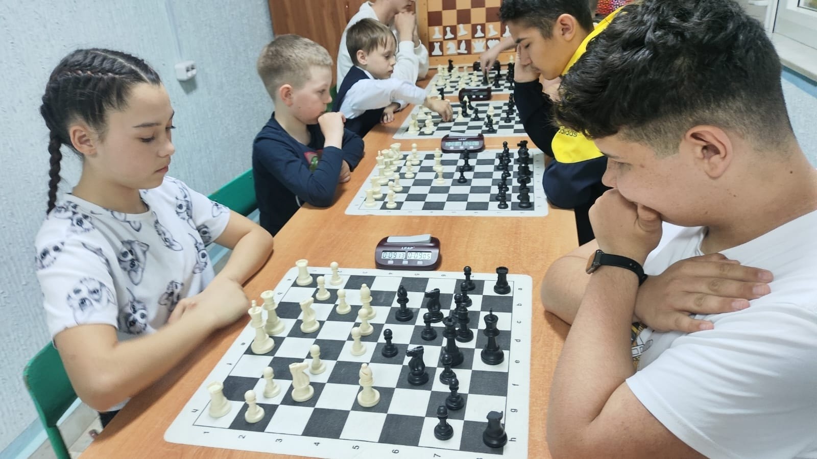 Йәш шахматсылар ярышты