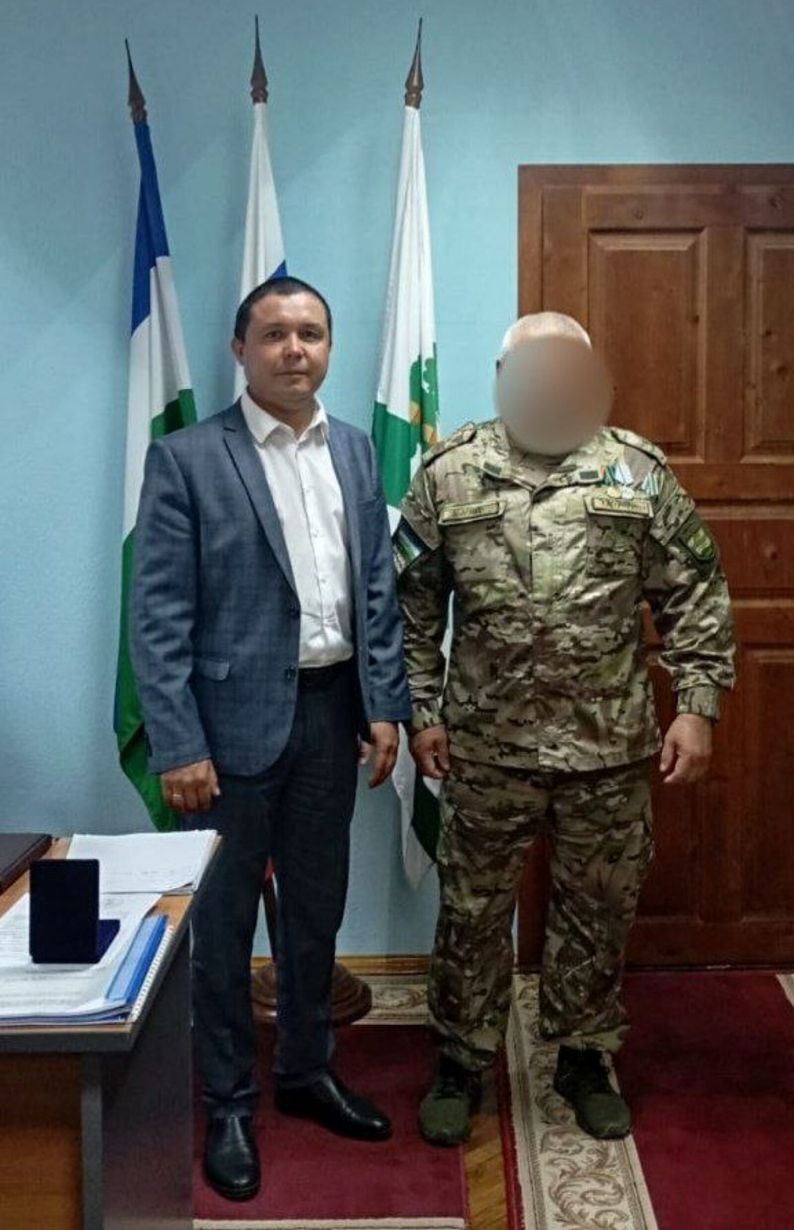 СВОи. Боец с позывным Башкир награжден медалью генерала Шаймуратова