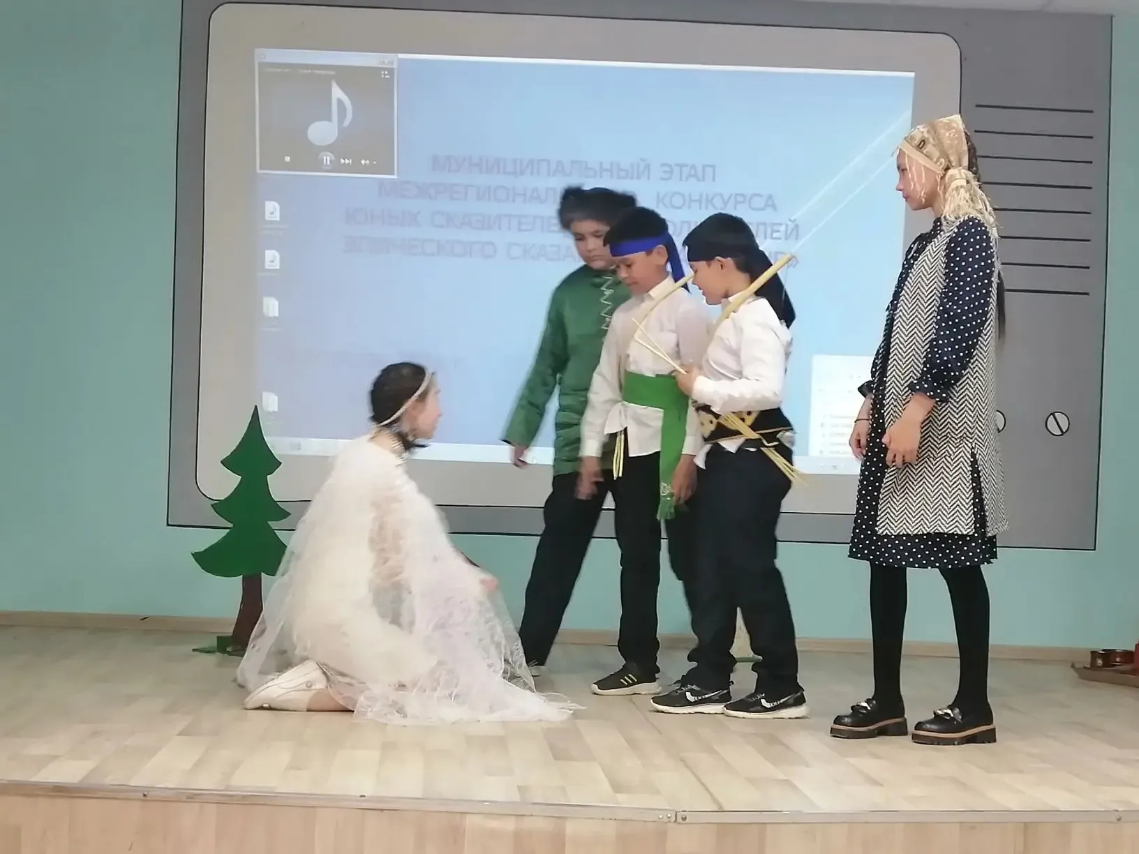 “Урал батыр” эпосын яттан һөйләүселәр конкурсының муниципаль этабы үтте